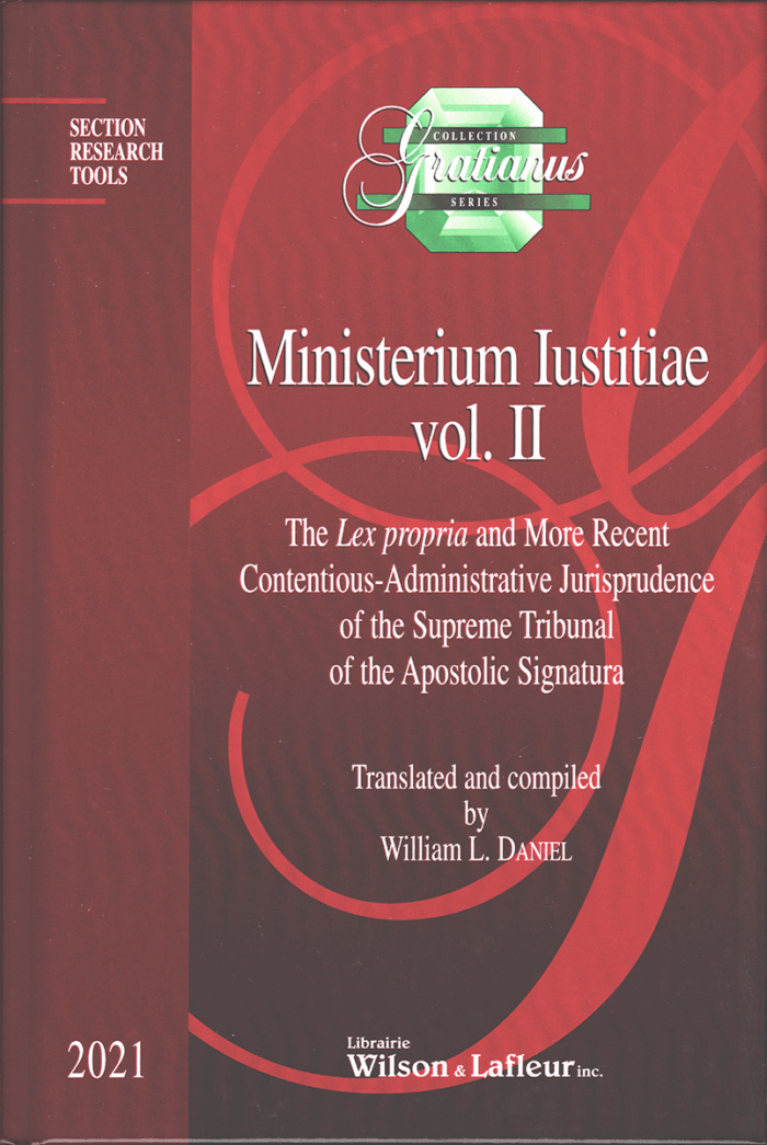 Ministerium Iustitiae, vol. II