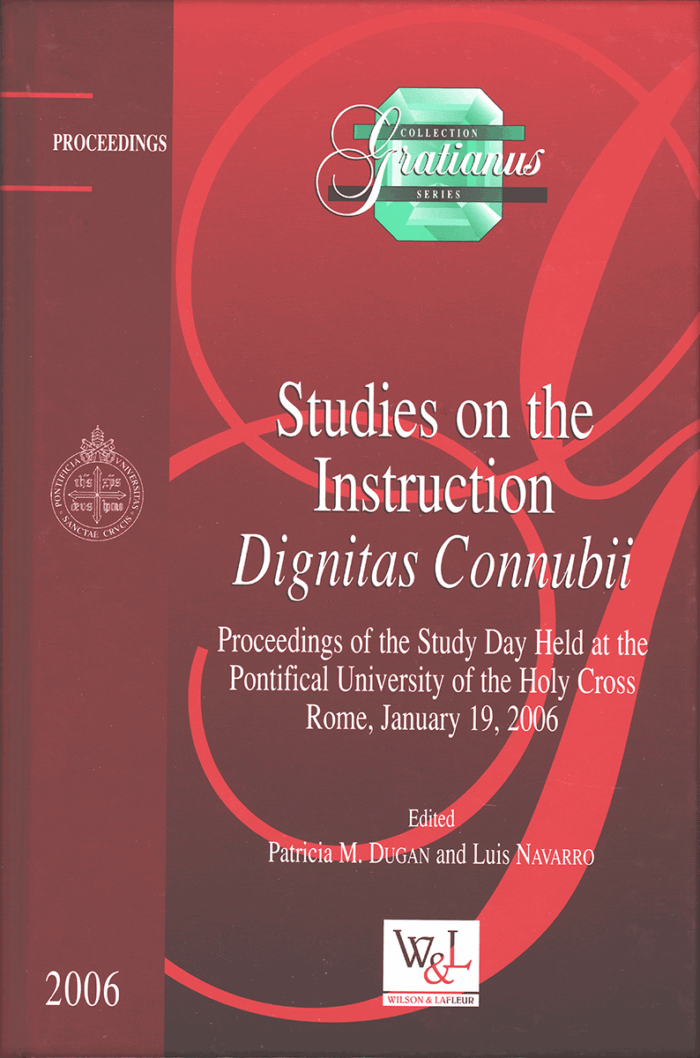 Studies on the Instruction <i>Dignitas Connubii</i>