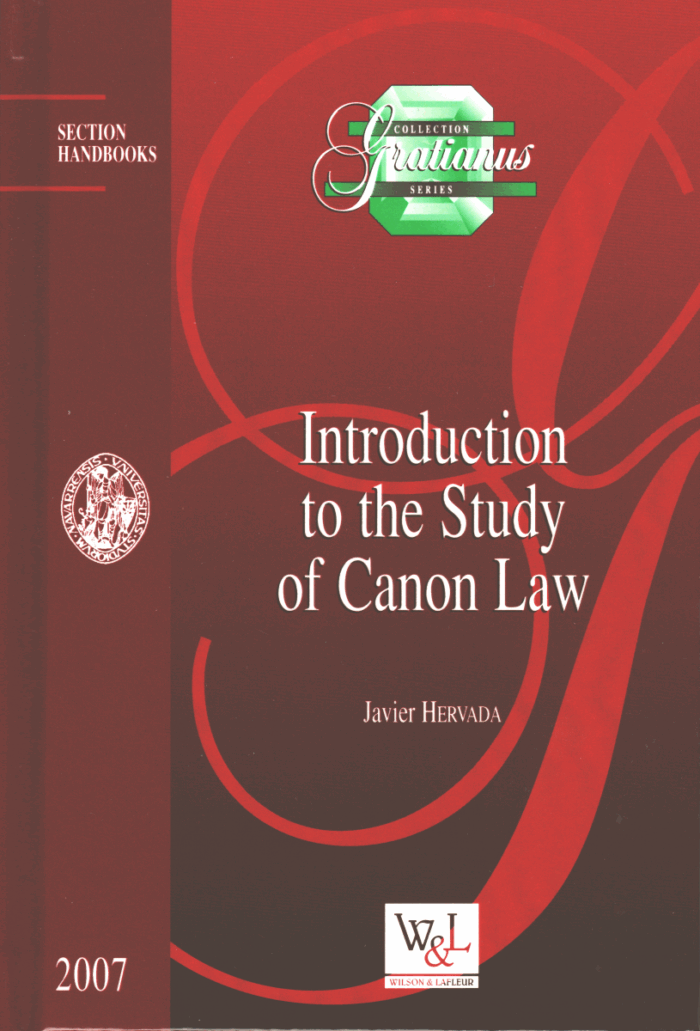 Introduction to the Study of Canon Law