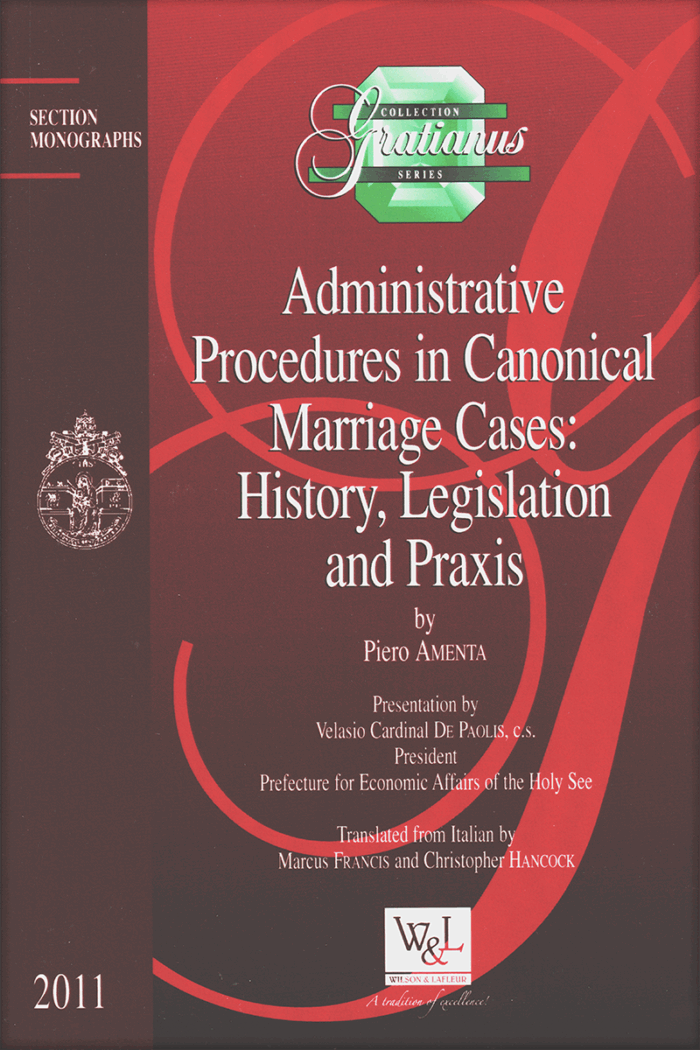 Administrative Procedures in Canonical Marriage Cases