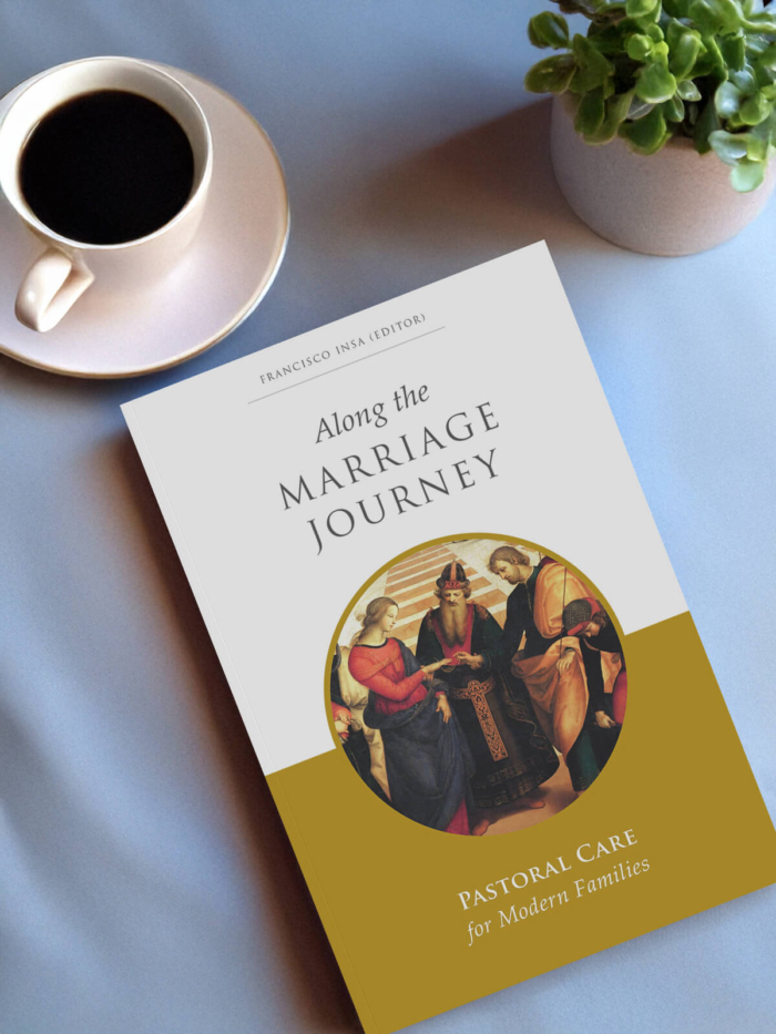 Along the Marriage Journey book on a table