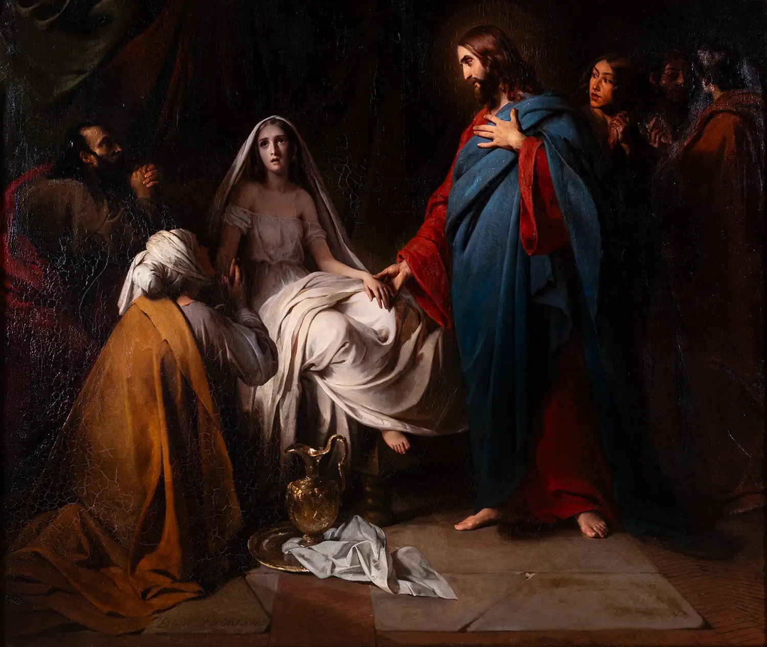 Resurrection_de_la_fille_de_Jaire-Aimee_Brune Anointing of the Sick