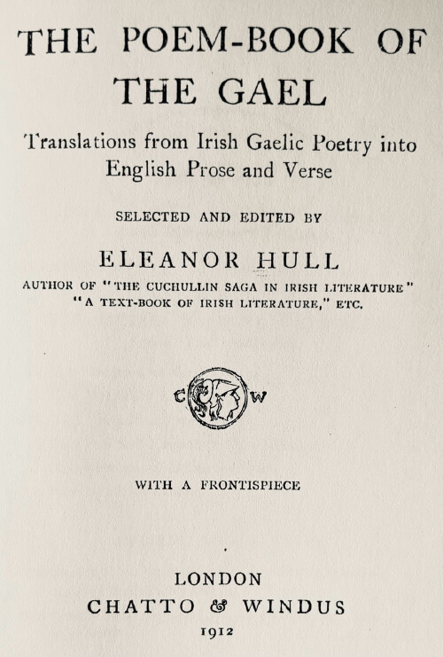 The Poem-Book of the Gael
