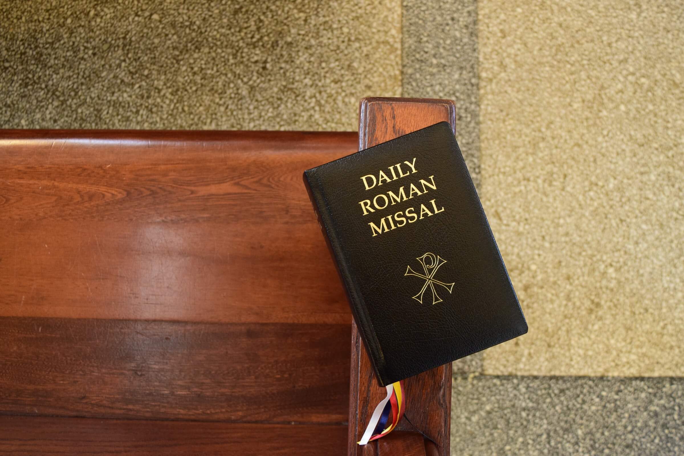 daily-roman-missal-2 Daily Roman Missal in a church