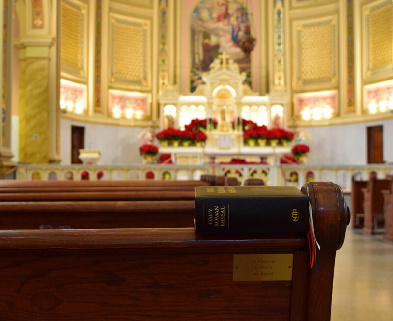 drm-church Our Mission - Daily Roman Missal in a Church