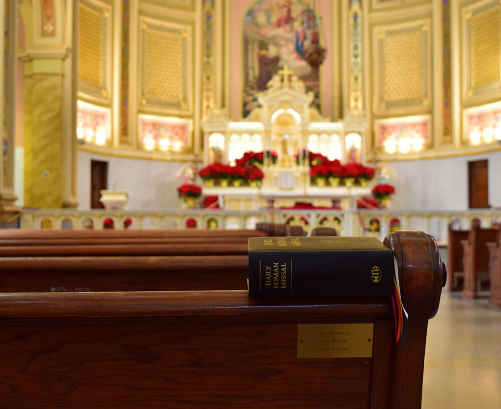 drm-church Our Mission - Daily Roman Missal in a Church