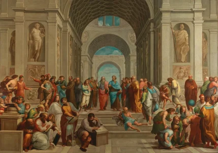 The School of Athens by Raphael