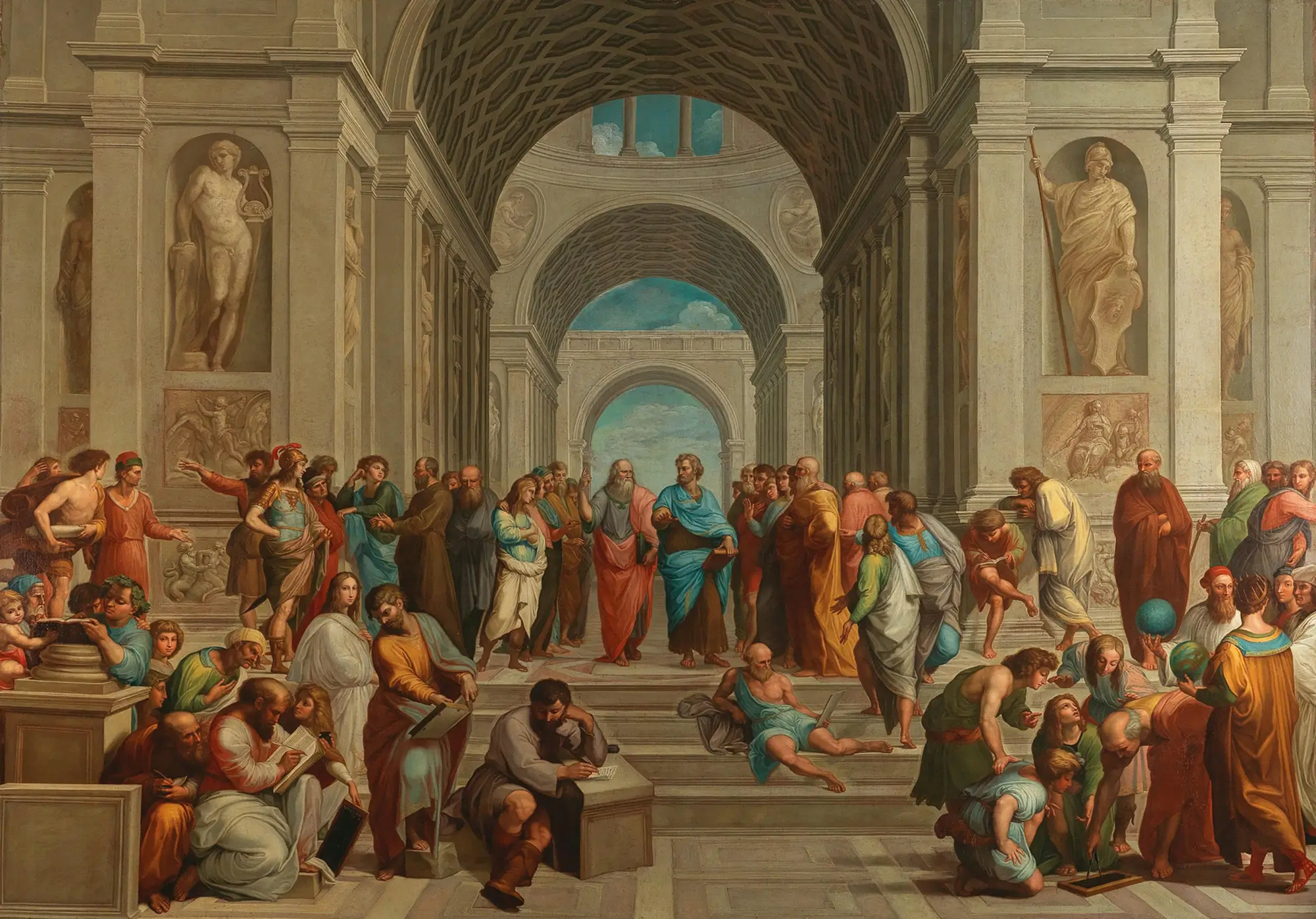 The School of Athens by Raphael