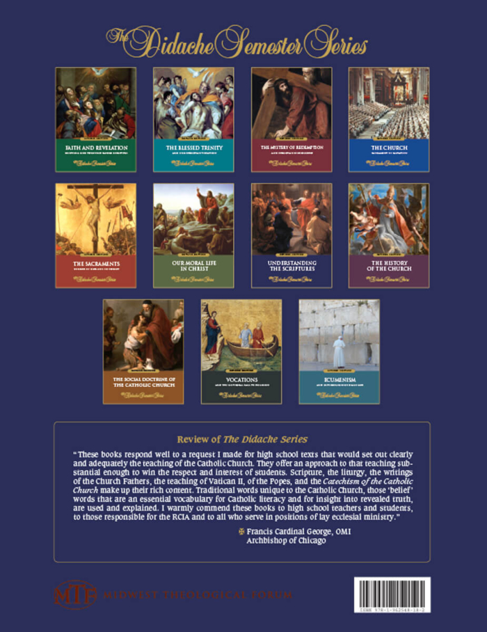 Understanding the Scriptures, Revised Textbook, Semester - Back Cover