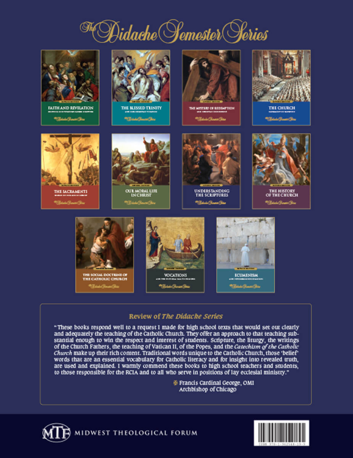 Understanding the Scriptures, Revised Workbook, Semester - Back Cover